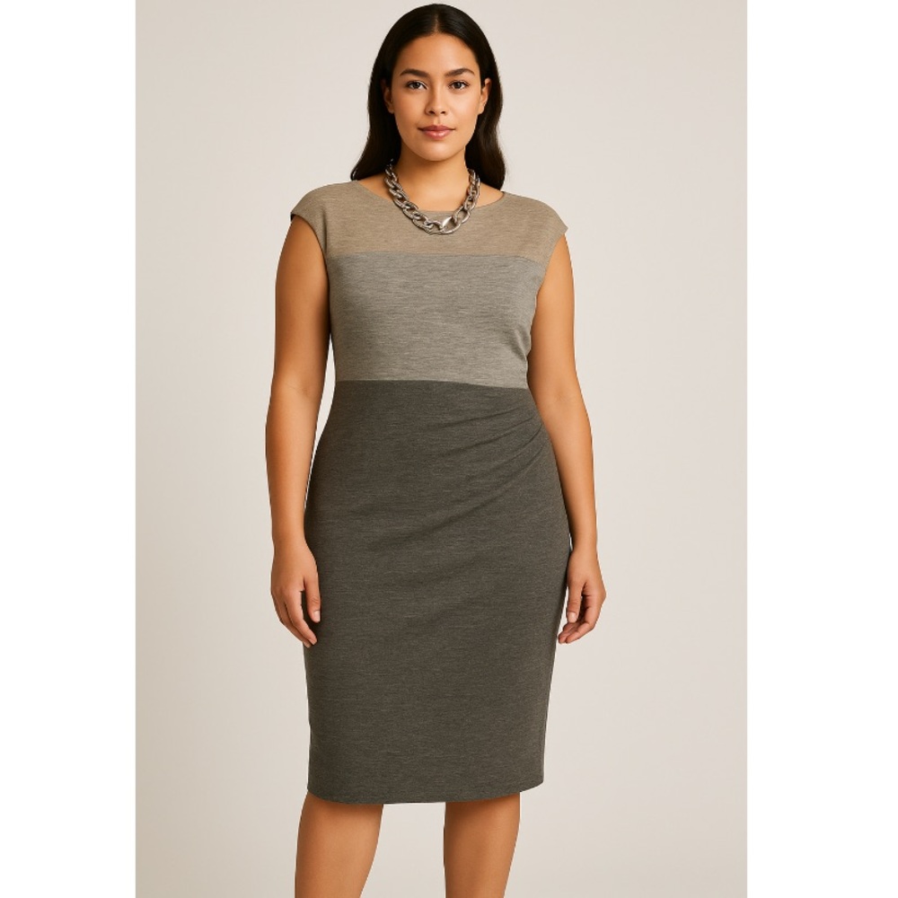 Closing my closet sale! 
ESCADA wool sheath dress